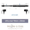 stabilus liftomat 10x22mm perno
